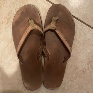 Rainbow Thong Flipflop sandals